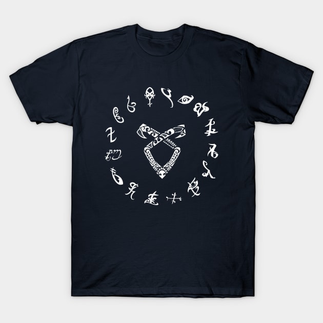 shadowhunters symbol T-Shirt by meunir